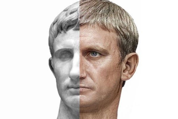 Благодаря специальной программе машинного обучения дизайнер смог «оживить» древние статуи римских императоров 