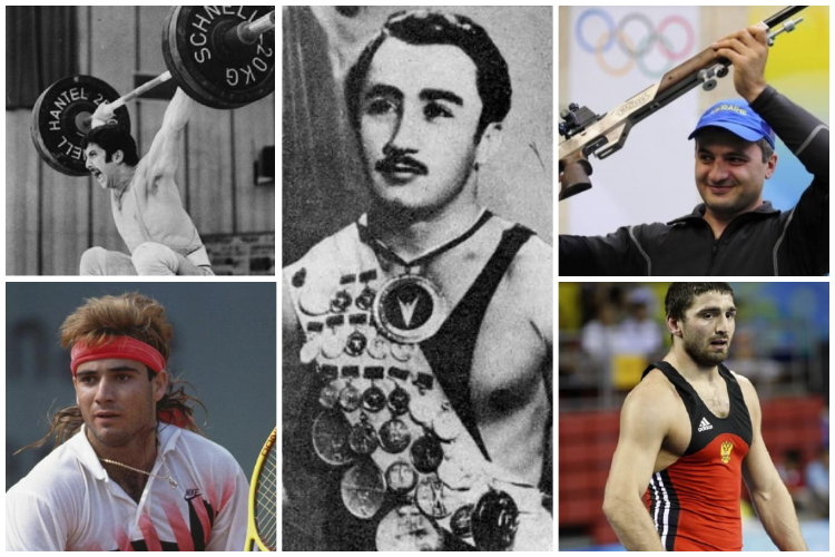 Армянские спортсмены, завоевавшие олимпийские медали под флагами других стран