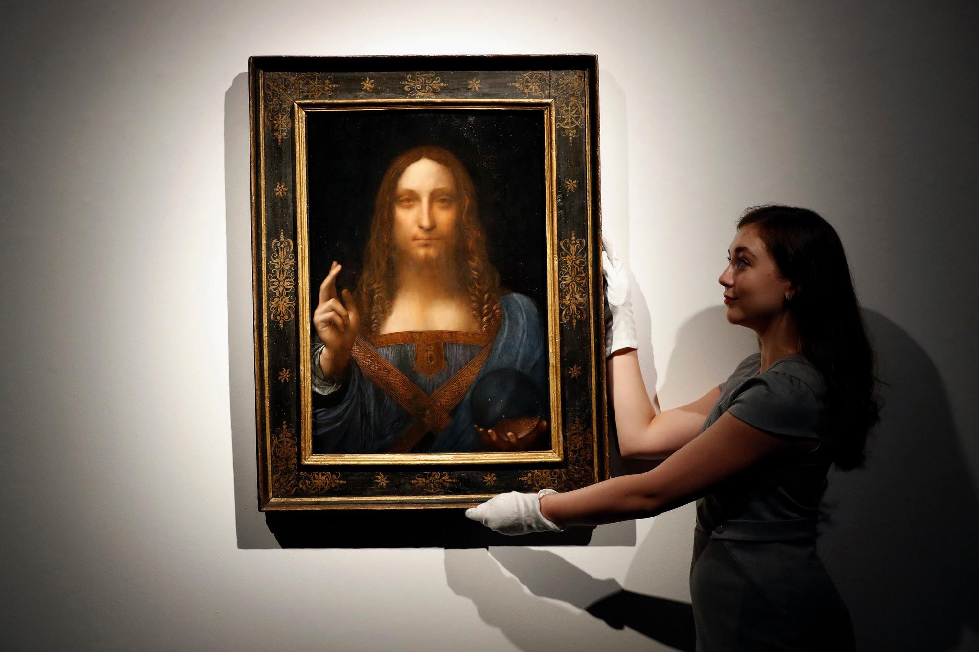 В музее Абу-Даби пропала картина Леонардо да Винчи «Спаситель мира»