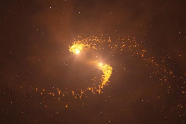 Космическое чудо: aстрономам впервые в истории удалось получить уникальное изображение двойной звезды
