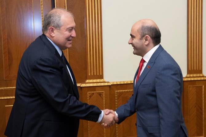 Армен Саркисян и Эдмон Марукян обсудили ситуацию в стране