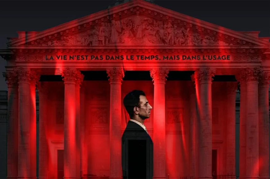 Президент Франции Эммануэль Макрон  опубликовал видео с проекцией образа Мисака Манушяна на фасаде парижского Пантеона