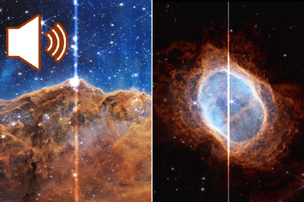 Изображения, сделанные космическим телескопом «Джеймс Уэбб» превратили в музыку
