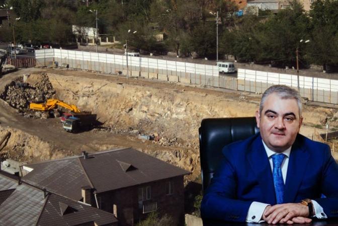Арман Саакян собирается построить многофункциональный комплекс