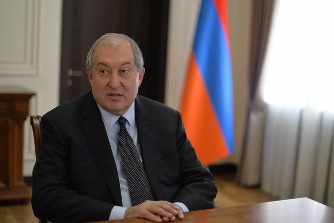 Ереван принадлежит всем нам, в какой бы точке мира мы ни находились: поздравительное послание президента Армении 